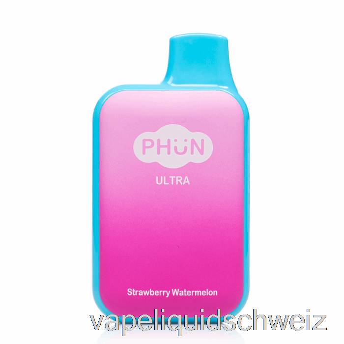 Phun Ultra 6000 Einweg-Erdbeer-Wassermelonen-Vape-Liquid E-Liquid Schweiz